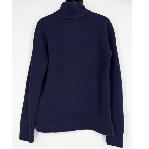 Polo Ralph Lauren Boy's Blue Quarter Zip Pullover Sweatshirt Size S 8 - Picture 5 of 5